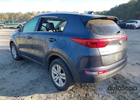 2019 Kia Sportage Lx z USA, uszkodzony, nr VIN KNDPMCAC8K7550912